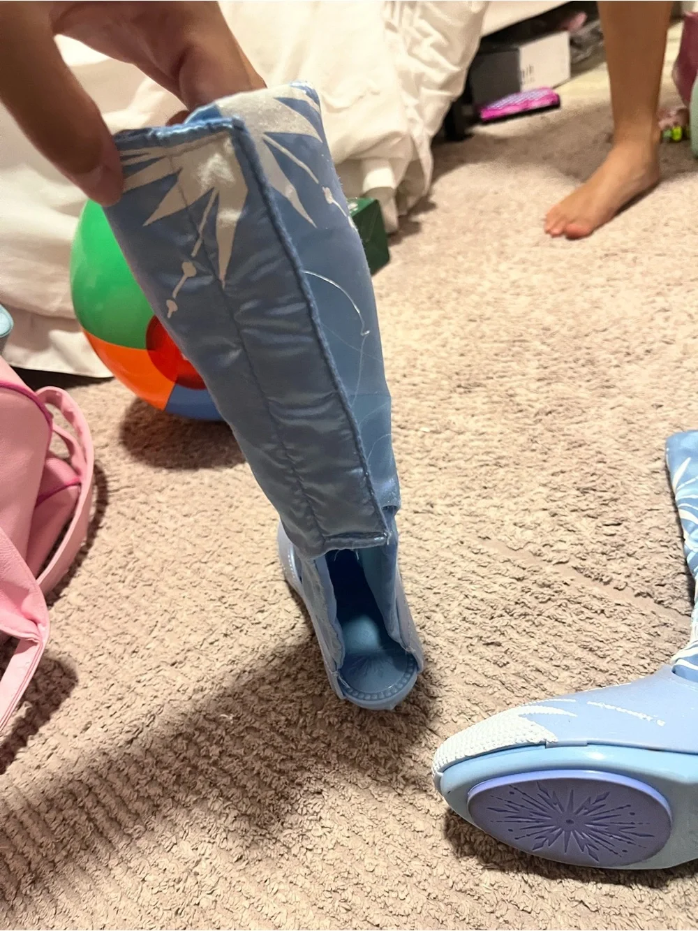 elsa dress up shoes